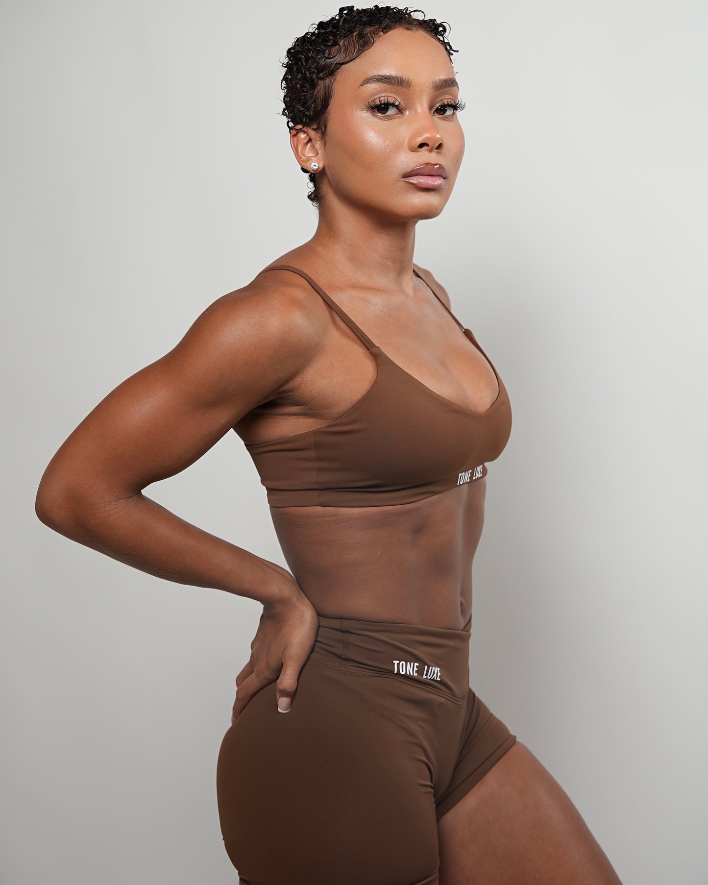 Brown—Empower Shorts