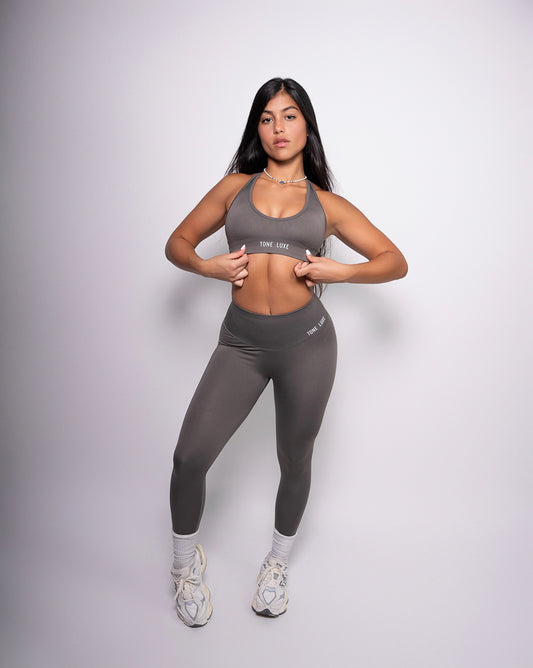 Grey—SculptSeam Leggings