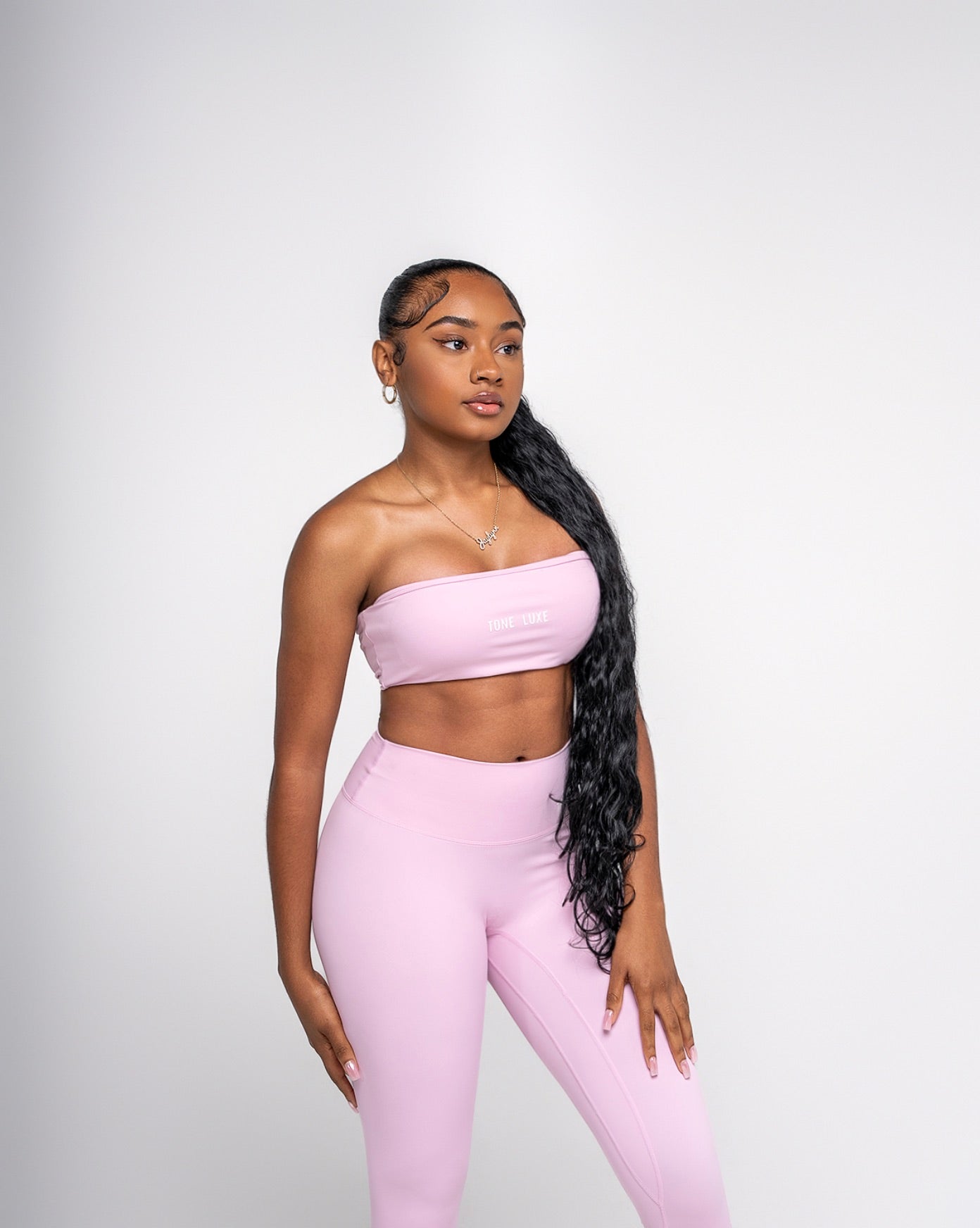 Pink—THRIVE leggings