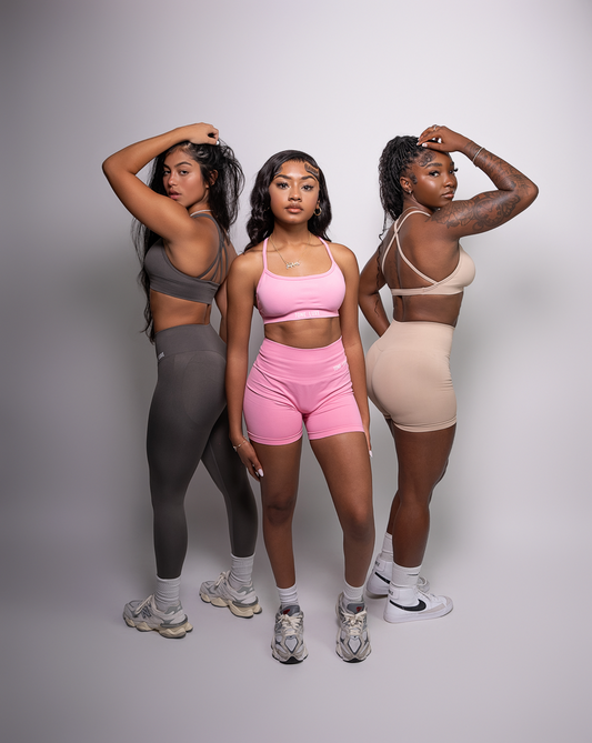 Pink MotionLuxe Sports Bra