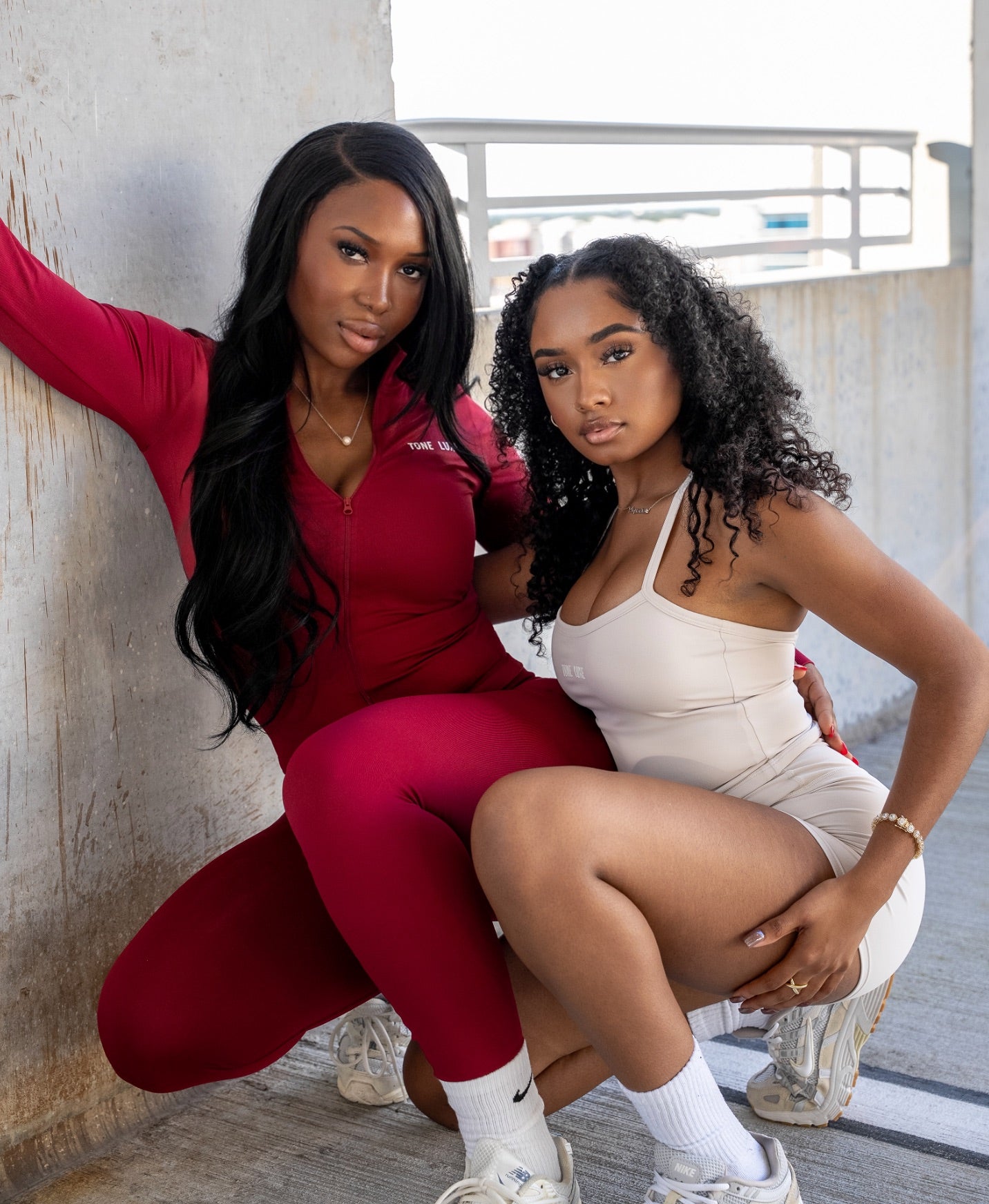 Red—IGNITE leggings